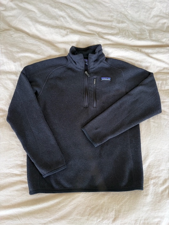 Patagonia Jackets & Blazers - Patagonia Black Synchilla Quarter Zip Preppy Gorpcore Outdoor Hiking Pullover